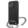 Karl Lagerfeld KLHCP13LPMK iPhone 13 Pro / 13 6,1" hardcase czarny/black Leather Textured and Chain na NearMe.pl