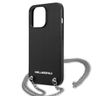 Karl Lagerfeld KLHCP13LPMK iPhone 13 Pro / 13 6,1" hardcase czarny/black Leather Textured and Chain na NearMe.pl