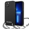 Karl Lagerfeld KLHCP13SPMK iPhone 13 mini 5,4" hardcase czarny/black Leather Textured and Chain na NearMe.pl