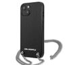 Karl Lagerfeld KLHCP13SPMK iPhone 13 mini 5,4" hardcase czarny/black Leather Textured and Chain na NearMe.pl