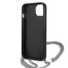 Karl Lagerfeld KLHCP13MPMK iPhone 13 / 14 / 15 6,1" hardcase czarny/black Leather Textured and Chain na NearMe.pl