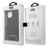 Karl Lagerfeld KLHCP13MPMK iPhone 13 / 14 / 15 6,1" hardcase czarny/black Leather Textured and Chain na NearMe.pl