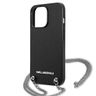 Karl Lagerfeld KLHCP13XPMK iPhone 13 Pro Max 6,7" hardcase czarny/black Leather Textured and Chain na NearMe.pl