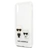 Karl Lagerfeld KLHCI65CKTR iPhone Xs Maxhardcase Transparent Karl & Choupette na NearMe.pl