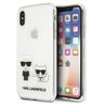Karl Lagerfeld KLHCI65CKTR iPhone Xs Maxhardcase Transparent Karl & Choupette na NearMe.pl