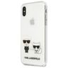 Karl Lagerfeld KLHCI65CKTR iPhone Xs Maxhardcase Transparent Karl & Choupette na NearMe.pl