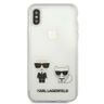 Karl Lagerfeld KLHCI65CKTR iPhone Xs Maxhardcase Transparent Karl & Choupette na NearMe.pl