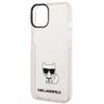 Karl Lagerfeld KLHCP14MCTTRI iPhone 14 Plus / 15 Plus 6,7" hardcase różowy/pink Transparent Choupette Body na NearMe.pl