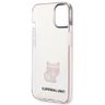 Karl Lagerfeld KLHCP14MCTTRI iPhone 14 Plus / 15 Plus 6,7" hardcase różowy/pink Transparent Choupette Body na NearMe.pl