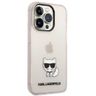 Karl Lagerfeld KLHCP14XCTTRI iPhone 14 Pro Max 6,7" hardcase różowy/pink Transparent Choupette Body na NearMe.pl