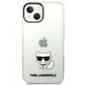 Karl Lagerfeld KLHCP14SCTTR iPhone 14/ 15 / 13 6,1" hardcase przeźroczysty/transparent Choupette Body na NearMe.pl