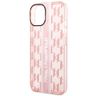 Karl Lagerfeld KLHCP14SHKLSPCP iPhone 14 / 15 / 13 6,1" hardcase różowy/pink Mono Vertical Stripe na NearMe.pl