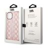 Karl Lagerfeld KLHCP14SHKLSPCP iPhone 14 / 15 / 13 6,1" hardcase różowy/pink Mono Vertical Stripe na NearMe.pl