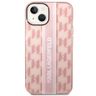 Karl Lagerfeld KLHCP14SHKLSPCP iPhone 14 / 15 / 13 6,1" hardcase różowy/pink Mono Vertical Stripe na NearMe.pl