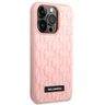 Karl Lagerfeld KLHCP14LRUPKLPP iPhone 14 Pro 6,1" hardcase różowy/pink 3D Monogram na NearMe.pl