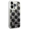 Karl Lagerfeld KLHCP14LLMNMK iPhone 14 Pro 6,1" hardcase czarny/black Liquid Glitter Monogram na NearMe.pl