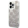 Karl Lagerfeld KLHCP14LLMNMS iPhone 14 Pro 6,1" hardcase srebrny/silver Liquid Glitter Monogram na NearMe.pl