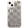 Karl Lagerfeld KLHCP14SLMNMS iPhone 14 / 15 / 13 6,1" hardcase srebrny/silver Liquid Glitter Monogram na NearMe.pl