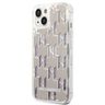 Karl Lagerfeld KLHCP14MLMNMS iPhone 14 Plus / 15 Plus 6,7" hardcase srebrny/silver Liquid Glitter Monogram na NearMe.pl