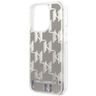 Karl Lagerfeld KLHCP14XLMNMS iPhone 14 Pro Max 6,7" hardcase srebrny/silver Liquid Glitter Monogram na NearMe.pl