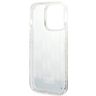 Karl Lagerfeld KLHCP14XLMNMS iPhone 14 Pro Max 6,7" hardcase srebrny/silver Liquid Glitter Monogram na NearMe.pl