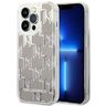 Karl Lagerfeld KLHCP14XLMNMS iPhone 14 Pro Max 6,7" hardcase srebrny/silver Liquid Glitter Monogram na NearMe.pl