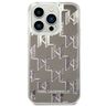 Karl Lagerfeld KLHCP14XLMNMS iPhone 14 Pro Max 6,7" hardcase srebrny/silver Liquid Glitter Monogram na NearMe.pl