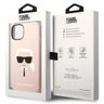 Karl Lagerfeld KLHCP14SSLKHLP iPhone 14 / 15 / 13 6,1" hardcase różowy/pink Silicone Karl`s Head na NearMe.pl