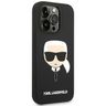 Karl Lagerfeld KLHCP14XSLKHBK iPhone 14 Pro Max 6,7" hardcase czarny/black Silicone Karl`s Head na NearMe.pl