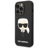 Karl Lagerfeld KLHCP14XSLKHBK iPhone 14 Pro Max 6,7" hardcase czarny/black Silicone Karl`s Head na NearMe.pl