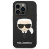 Karl Lagerfeld KLHCP14XSLKHBK iPhone 14 Pro Max 6,7" hardcase czarny/black Silicone Karl`s Head na NearMe.pl