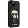 Karl Lagerfeld KLHCP14SGFKPK iPhone 14/ 15 / 13 6,1" hardcase czarny/black Glitter Flakes Ikonik na NearMe.pl