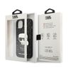 Karl Lagerfeld KLHCP14MGFKPK iPhone 14 Plus / 15 Plus 6,7" hardcase czarny/black Glitter Flakes Ikonik na NearMe.pl