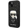 Karl Lagerfeld KLHCP14MGFKPK iPhone 14 Plus / 15 Plus 6,7" hardcase czarny/black Glitter Flakes Ikonik na NearMe.pl