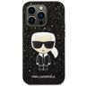 Karl Lagerfeld KLHCP14XGFKPK iPhone 14Pro Max 6,7" hardcase czarny/black Glitter Flakes Ikonik na NearMe.pl