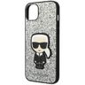 Karl Lagerfeld KLHCP14MGFKPG iPhone 14 Plus / 15 Plus 6,7" hardcase srebrny/silver Glitter Flakes Ikonik na NearMe.pl