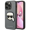 Karl Lagerfeld KLHCP14LSAPKHG iPhone 14 Pro 6,1" srebrny/silver hardcase Saffiano Karl`s Head Patch na NearMe.pl