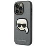Karl Lagerfeld KLHCP14XSAPKHG iPhone 14 Pro Max 6,7" srebrny/silver hardcase Saffiano Karl`s Head Patch na NearMe.pl
