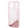 Karl Lagerfeld KLHCP14SLBKLCP iPhone 14 / 15 / 13 6,1" różowy/pink hardcase Liquid Glitter Big KL na NearMe.pl