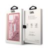 Karl Lagerfeld KLHCP14SLBKLCP iPhone 14 / 15 / 13 6,1" różowy/pink hardcase Liquid Glitter Big KL na NearMe.pl