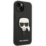 Karl Lagerfeld KLHCP14MSAPKHK iPhone 14 Plus / 15 Plus 6,7" czarny/black hardcase Saffiano Karl`s Head Patch na NearMe.pl