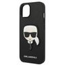 Karl Lagerfeld KLHCP14MSAPKHK iPhone 14 Plus / 15 Plus 6,7" czarny/black hardcase Saffiano Karl`s Head Patch na NearMe.pl