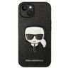 Karl Lagerfeld KLHCP14MSAPKHK iPhone 14 Plus / 15 Plus 6,7" czarny/black hardcase Saffiano Karl`s Head Patch na NearMe.pl