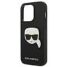 Karl Lagerfeld KLHCP14LSAPKHK iPhone 14 Pro 6,1" czarny/black hardcase Saffiano Karl`s Head Patch na NearMe.pl