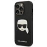Karl Lagerfeld KLHCP14XSAPKHK iPhone 14Pro Max 6,7" czarny/black hardcase Saffiano Karl`s Head Patch na NearMe.pl