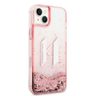 Karl Lagerfeld KLHCP14MLBKLCP iPhone 14Plus / 15 Plus 6,7" różowy/pink hardcase Liquid Glitter Big KL na NearMe.pl