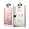 Karl Lagerfeld KLHCP14MLBKLCP iPhone 14Plus / 15 Plus 6,7" różowy/pink hardcase Liquid Glitter Big KL na NearMe.pl