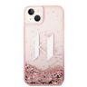 Karl Lagerfeld KLHCP14MLBKLCP iPhone 14Plus / 15 Plus 6,7" różowy/pink hardcase Liquid Glitter Big KL na NearMe.pl