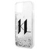 Karl Lagerfeld KLHCP14MLBKLCS iPhone 14Plus / 15 Plus 6,7" srebrny/silver hardcase Liquid Glitter Big KL na NearMe.pl