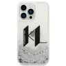 Karl Lagerfeld KLHCP14LLBKLCS iPhone 14Pro 6,1" srebrny/silver hardcase Liquid Glitter Big KL na NearMe.pl